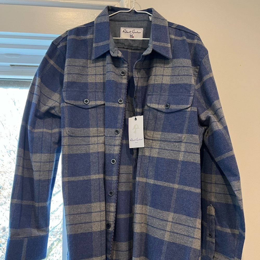 Brand New, Tag On, Robert Graham button down